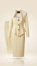 Completo Eleh con giacca e gonna - tailleur donna elegane